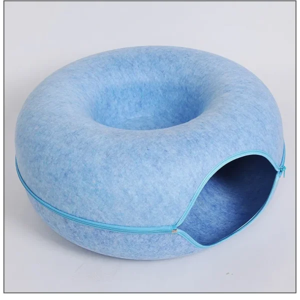 Donut Cat Bed Interactive