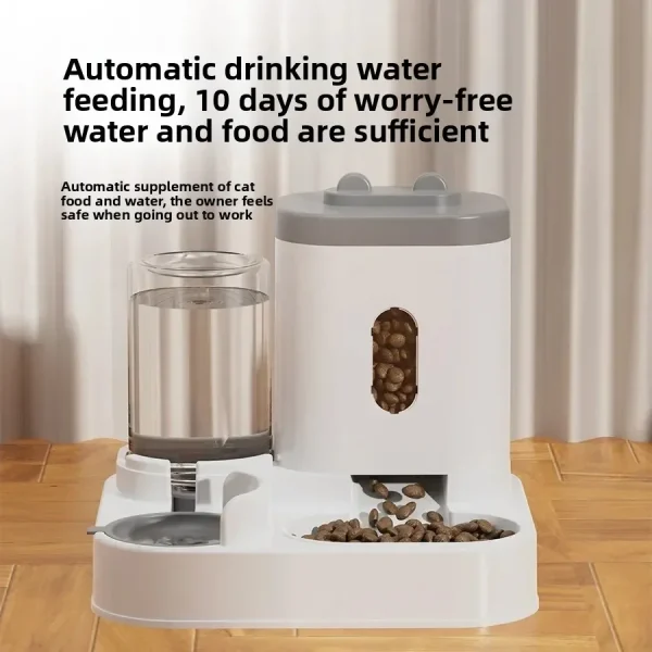 2-in-1 New Automatic Feeder For Cats and Dogs